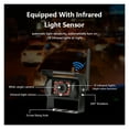 thumbnail image 3 of Wireless Truck Monitor 7" Rear View Camera Wifi 18 Infrared Lights Night Vision Reverse Backup Recorder For Bus Car RV Excavator ,Flexible Double Bracket Installation, 3 of 7
