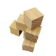 thumbnail image 5 of 12 cubos de madera natural, bloques cuadrados para fotos, manualidades y bricolaje. 30 mm, 5 of 9