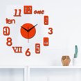 thumbnail image 4 of DIY reloj de pared sin marco 3D espejo reloj de pared creativo mudo pegatinas de pared Vhermosa, 4 of 6