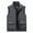 Gray, variant on Mens Thin Workwear Solid Color Vest Sleeveless Jacket Tank Tops