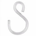 thumbnail image 2 of Wideskall 1.5" inch Small Zinc Plated S Shaped Type Utility Hooks Hanging Hooks Chrome Pack of 24, 2 of 3