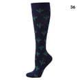 thumbnail image 4 of Compression Socks Premium Stylish Breathable Anti-friction Stockings For Running Sports Hiking New24, 4 of 5