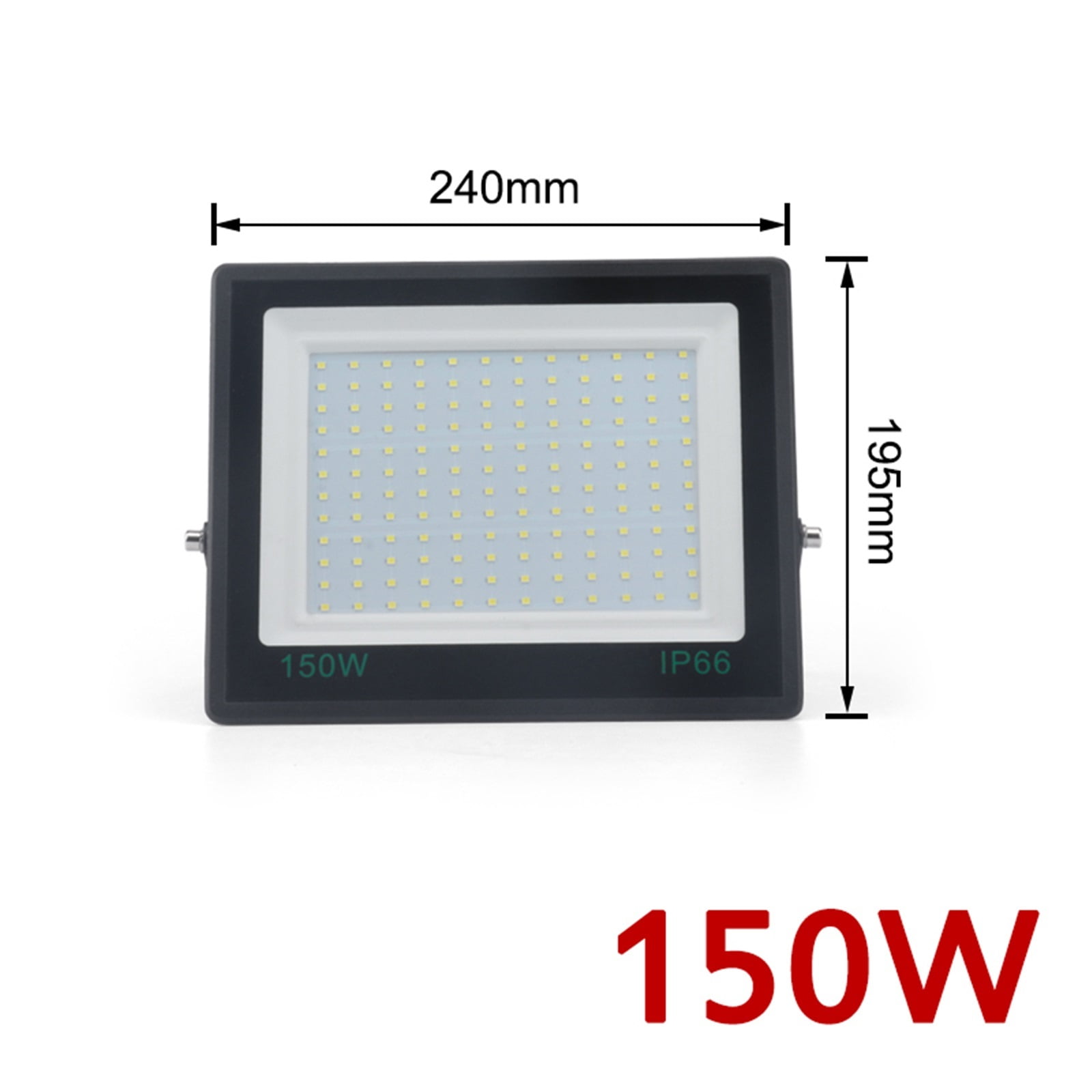 300W LED Floodlight Outdoor Lighting IP67 Tempered S Flood Light Garden Projector Light 200W 150W 100W ,Easy to Install