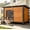 33.5" Light Brown (Heated Dog House), variant on Aivituvin 34.6’’ Heated Outdoor Dog House Weatherproof Outdoor Wooden Dog Kennel with Openable Roof Chew-Proof Metal Frame for Outside Dogs
