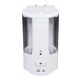 thumbnail image 3 of 13.5 Fl.Oz Automatic Soap Dispenser, Wall Mount Touchless Sensor for Liquid & Gel, Battery Powered (4 AA, Not Included), for Home Kitchen Bathroom Sink, 3.7"X7.1"X3.3",White, By Preplabs, 3 of 8
