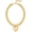 CCB-Gold, variant on Chunky Heart Necklaces for Women Colorful Resin Beaded Choker Necklace Gold Puffy Heart Statement Necklace Trendy Acrylic Choker Jewelry