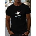 thumbnail image 1 of Keep It Salty" Men's Cotton T-Shirt - Casual Crew Neck, Short Sleeve, Summer Tee with Unique Seagull Design, 1 of 6