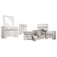 thumbnail image 3 of Coaster Miranda 5-Piece Twin Bedroom Set, White, 3 of 19