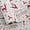 Silver&Red, variant on DFA Reversible Christmas Wrapping Paper Roll - 17 Inch X 32.8 Feet - Navy with Snowflakes & Stars, Dense Snowflake Pattern, Festive Design for Christmas, Holiday, Winter Celebration