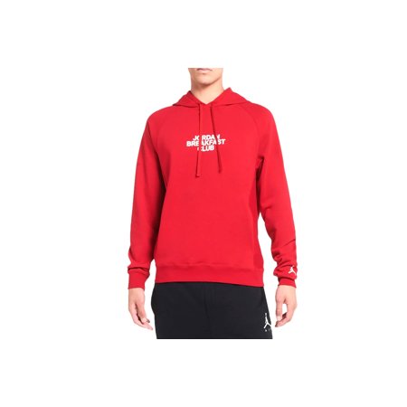 Men's Jordan Red Dri-FIT Sport BC Graphic Fleece Pullover Hoodie (DQ7330 687) - 2XL