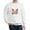 White, variant on CafePress - Colorful Corgi Puppy Sweatshirt - Crew Neck Sweatshirt