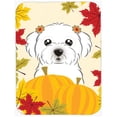 thumbnail image 1 of Carolines Treasures BB2014LCB Maltese Thanksgiving Glass Cutting Board- Large, 1 of 1