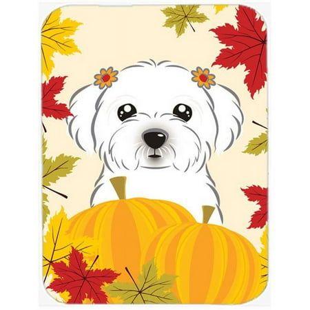 

Maltese Thanksgiving Glass Cutting Board- - Large