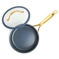 thumbnail image 2 of Thyme & Table Nonstick Ceramic Navy and Gold 2.5 Qt. Saucepan, 2 of 4