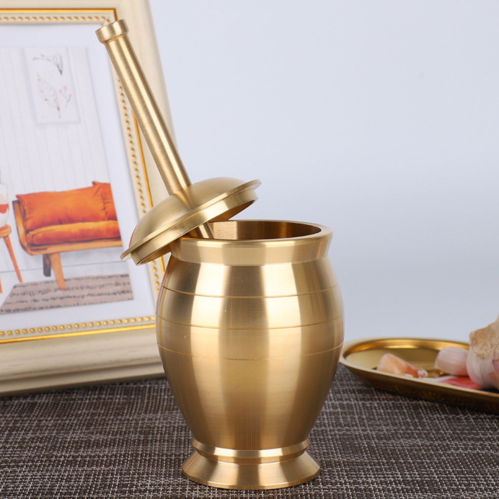 Copper Pepper Salt Crusher Grinder Easy to Use and Comfortable Lightweight Grinding