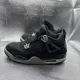 thumbnail image 3 of Ni - ke Size 7 - Ni - ke Air Jordan 4 Retro SE GS Black Canvas Men's Shoes - DV0553 006, 3 of 5