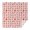 Pink Cow Strawberry, variant on Pink Cow Strawberry Pattern Square Tablecloth,Waterproof Square Table Cover,Wipeable Spillproof Washable Table Cover for Home Kitchen Party Decor 42"X42"(107x107cm)