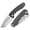 Light gray, variant on Tenable Bömbur Folding Pocket Knife 3.53'' Stonewashed D2 Blade,Black G10 with Frag Pattern Handle,T1054A1