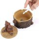 thumbnail image 5 of Ceniceros con tapa para cigarrillos, cenicero de resina para interiores al aire libre Afortunado Sencillez, 5 of 5