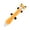 Yellow, variant on BAETEUY Pet Dog Cats Puppy Cute Squirrel Raccoon Plush Doll Squeaky Chew Play Bite Toy