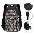 thumbnail image 3 of Balery Colorful Screws Mochila con carga USB para hombre y mujer - Mochila impermeable y antirrobo para laptop con puerto USB para viajes, trabajo, 3 of 7