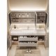 thumbnail image 5 of Light Luxury Bathroom Cabinet Simple White Rock Integrated Washbasin Nordic Home Bathroom Vanity Sink Cabinet Bathroom Furniture My Lux Decor Round, 5 of 13