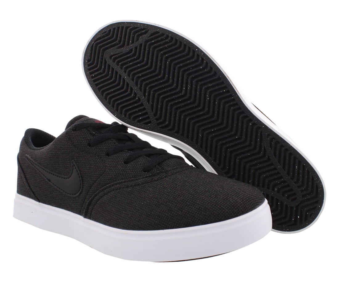 Nike Nike SB Check Canvas Skateboarding Boys Shoes Size