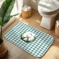 thumbnail image 6 of 1pc Two White Cats Absorbent Non-Slip Bathroom Thickened Flannel Rug Decor,Soft,Quick Drying,Suitable For Indoor/outdoor Use,Bathrooms,Bedrooms,Kitchens,Terrace,Laundry Rooms,16"x24", 6 of 7