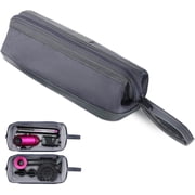Senya Travel Case Carrying Universal Storage Bag for Dyson Supersonic Hair Dryer HD01 HD03, Cosmetic Organizer Case (Dark Grey)