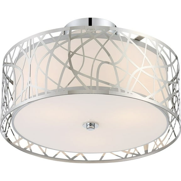 Quoizel Platinum Collection Abode PCAE1715C Semi-Flush Mount Light