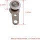 thumbnail image 5 of Bqlzr 10 piezas de rodillos para ventanas saledizas o puertas corredizas - Metal y plástico - 4,5 X 1,9, 5 of 5