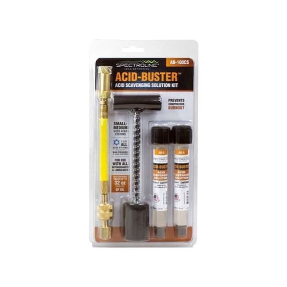 Spectroline Acid Scavenger Treatment,(2) 0.52 oz. AB-100CS