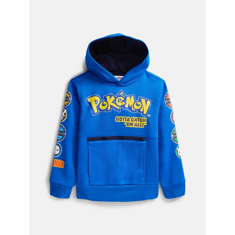 Pokémon Boy's Gym Badges Fleece Hoodie photo 1