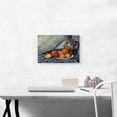 thumbnail image 2 of ARTCANVAS Fruit and a Jug on a Table 1894 Canvas Art Print by Paul Cezanne - Size: 18" x 12" (1.50" Deep), 2 of 9