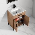 thumbnail image 4 of Blossom Lisbon 24" Freestanding Vanity w/ SMC Sink | Classic Oak | All Wood| Soft-Close Doors, 4 of 9