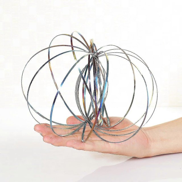 3d Flow Ring Toys Spring Infinity Arm Juggle Dream Dance Stress Relief Toy