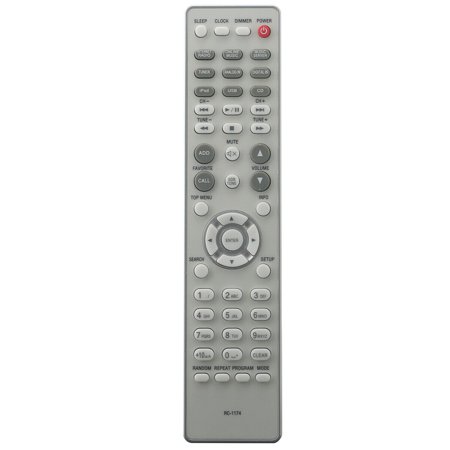 RC-1174 Replace Remote for Denon Network CD Receiver RCD-N8 RCD-N8K RCD-N9 RCDN8