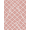 Pink, Pattern 1, variant on ODIKA 4' x 6' Machine Washable Non-Slip Area Rug, geometric geometric High Traffic Rug, Orange, 1166795