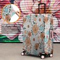 thumbnail image 4 of Pioneer Flower Floral Print Pattern Luggage Cover Fashion Suitcase Cover Baggage Covers Fit 25-28 Inch Luggage (Go Travel), 4 of 5