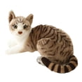 thumbnail image 1 of Peluche GUDVES, gato siamés, pelo corto, 30 cm, para niños GUDVES GUDVES, 1 of 9