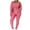 Hot Pink womens sets, variant on Dianli Sweatsuits for Women Set 3 Piece Solid Long Pants Sports Yoga Suit Hooded Zipper Sweater Yoga Pants Knitted Sports High Elasticity And High Waist Pants Jacket Vest Yoga Set Gift on Clearance