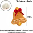 thumbnail image 4 of Cartoon Smile Christmas Series Plush Toy Doll-Cute Christmas Decor Soft Pillow Exquisite Plush Gift, 4 of 7
