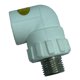 thumbnail image 2 of Tubo de del conector del codo del de PPR para la instalación de suministro del sistema constructivo Gloria  Conector de codo de rosca macho, 2 of 9