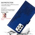 thumbnail image 6 of TECH CIRCLE Samsung Galaxy A72 Case,Embossed Wallet PU Leather Magnetic Card Slots Shockproof Flip Cover for Samsung Galaxy A72 6.7 inch,Darkblue, 6 of 7