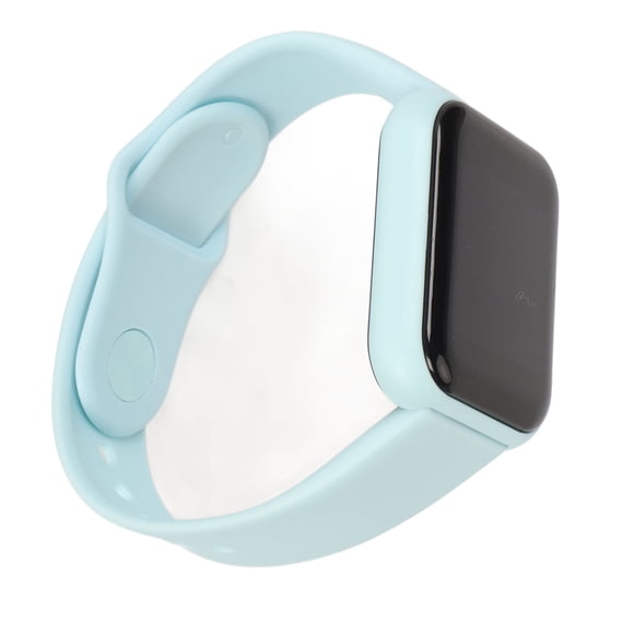 Waterproof Fitness Watch, Smart .4inch IP67 BT 4.2 Alarm Reminder for Outdoor Blue