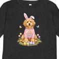 thumbnail image 4 of Inktastic Easter Doodle Dog Boys or Girls Long Sleeve Toddler T-Shirt, 4 of 5