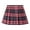 WMHMXPSkirt251054#Red Plaid, variant on HILEELANG Little Girl School Uniform Pleated Scooter Skirt With Under Shorts Navy Blue Pull On Elastic Waist Skirt 6-7 Years