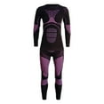 thumbnail image 4 of YMNXA Big Kids Girls Base Layer Thermal Underwear Outfits For Outdoor Winter Sports And Cold Weather Activities Purple M, 4 of 5