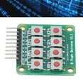 thumbnail image 3 of Modules de Clavier, Câblage Facile Design Standard 2x4 Module de Touche Durable Indépendant pour Micro-Ordinateur à Puce Unique, 3 of 7