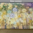 thumbnail image 6 of Ambesonne Floral Place Mats Set of 4, Idyllic Pastoral Flower, Standard Size, Yellow Purple, 6 of 6